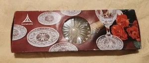 Sottobicchieri vintage AnnaHutte cristallo al piombo girarrosto cristallo piombo scatola originale 3,5" - Foto 1 di 8