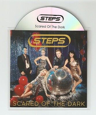 Steps  Scared Of The Dark  Mint 1 Track Promo CD • 6.05£