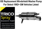 Rear Windshield / Wiper Washer Fluid Pump 11517 Trico Spray 11-517