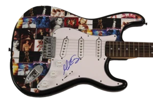 MARIAH CAREY SIGNED AUTOGRAPH FULL SIZE CUSTOM FENDER ELECTRIC GUITAR - JSA COA - Picture 1 of 3