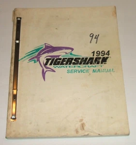 Tigershark 1994 Service Manual Montego Deluxe Daytona Barracuda Monte Carlo Shop - Picture 1 of 5