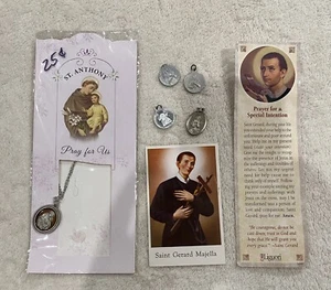 San Antonio San Gerardo Colgantes y Tarjetas Oración por Intención Especial - Imagen 1 de 6