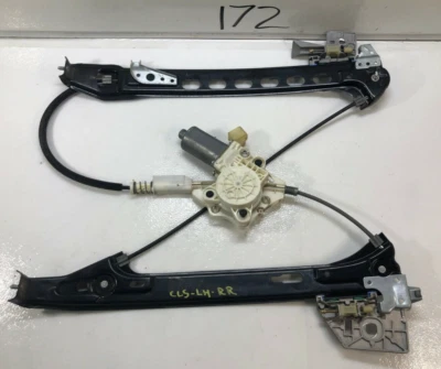06-11 Mercedes-Benz CLS500 Driver Left Rear Door Window Regulator W/ Motor OEM - Image 1 of 4