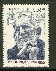 TIMBRE 4435 NEUF XX LUXE - PORTRAIT DE L' ABBE PIERRE - Imagen 1 de 1