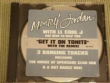 MONTELL JORDAN with LL COOL J GET IT ON TONIGHT RARE 3 TRACK REMIX PROMO CD