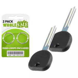 2 Replacement For 2000 2001 2002 2003 2004 2005 Cadillac Deville Remote Fob Key - Picture 1 of 4