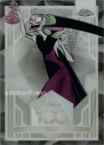 Tarjeta base 2023 Topps cromada Disney 100 años #58 Yzma The Emperor's New Groove - Imagen 1 de 1