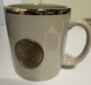 Vintage Waechtersbach 1982 UPS~United Parcel Service 75 Years~Coffee Mug, Cup - Picture 1 of 3
