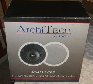 NEW OPEN ARCHITECH AP-815 LCRS LCRS 8" 2-WAY ROUND ANGLED IN-CEILING LOUDSPEAKER - Picture 1 of 8