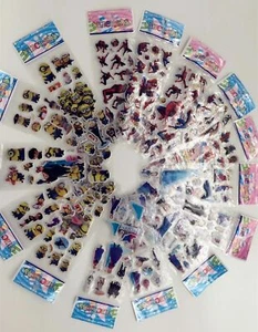 5PC Girl Boy Kid Child Stickers set Scrapbook Craft Toys Birthday Favor Gift - Picture 1 of 19