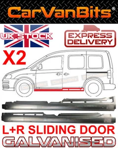 FOR VW CADDY III (2K) 04-10 FULL SILL REPAIR BODY RUST PANEL WITH SLIDING DOOR 2 - Picture 1 of 9