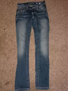 Womens MISS ME JE5640TR Straight Jeans! Size 24x31 - Picture 1 of 13