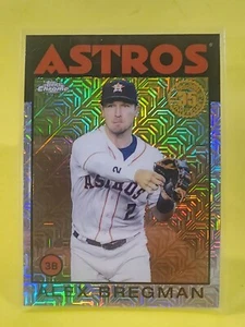 2021 Topps Series 1 86BC-30 Alex Bregman Silver Pack Mojo Astros - Picture 1 of 2