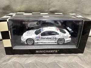 1/43 MINICHAMPS MERCEDES-BENZ CLK DTM 2000 #42 TEAM ROSBERG D. TURNER WHITE - Picture 1 of 3