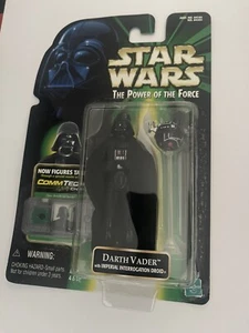 Star Wars Power of the Force Darth Vader w/ Imperial Interrogation Droid (1999) - Picture 1 of 7