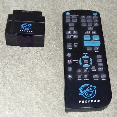 Pelican Universal DVD CD Remote Control PS2 PlayStation 2 PL-653 Receiver Video - Image 1 of 4