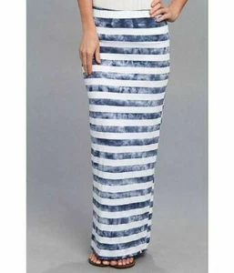 Element Women's Cotton Blend Beach Casual Florence Tie Dye Striped Maxi Skirt - Picture 1 of 15
