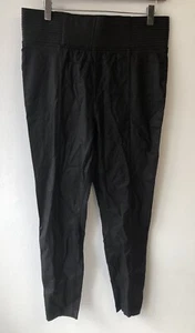 Papaya PVC Leggings Black Size 14 Uk 14 W32 L27 Used - Picture 1 of 11