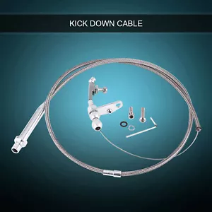 For TH350 Stainless Steel Transmission Kick Down Cable Detent Kickdow - Picture 1 of 8