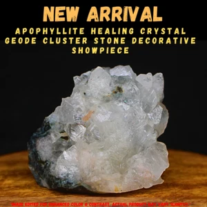 Apophyllite Rare Formation 66g 4x4cm Mineral Cluster India Specimen - Picture 1 of 8
