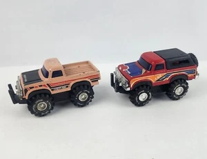 (2) Arco 4x4 Die cast Trucks Chevy 4x4 & Chevy Pick-up truck (missing roll bar) - Picture 1 of 11