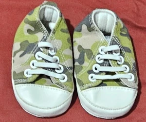 Baby Gear Boy Shoes Camo 3-6 Months - Picture 1 of 4