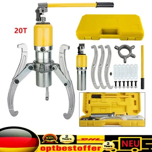 20T Hydraulik Abzieher Hydraulisch Radnabenabzieher Polradabzieher mit 3 * Arm - Picture 1 of 12