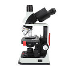 Microscope trinoculaire composé 40X à 2500X microscope DEL de laboratoire 100-240VAC