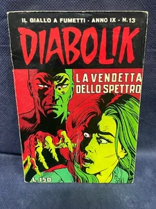 DIABOLIK anno IX (NONO) n. 13 OTTIME EDICOLA 1970 - LA VENDETTA DELLO SPETTRO - Imagen 1 de 10