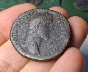 ANTONINO PIO Sestercio AE34mm 26,28g Roma 140 d.C. RICIII-635 - Imagen 1 de 3