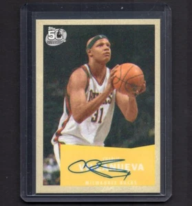 CHARLIE VILLANUEVA 2007 Topps Auto NBA Basketball Card #89 PSA - Picture 1 of 2
