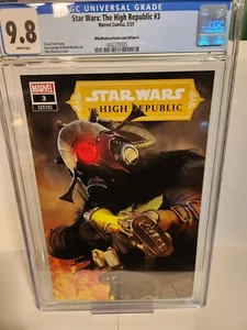 Star Wars: High Republic #3 Mayhew Variante A CGC 9.8 weiße Seiten - Marchion Ro - Bild 1 von 2