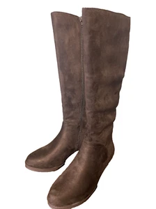 Aerosoles Women's Binocular Knee High Boot, Java Stretch Faux Suede 7.5W new NIB - Picture 1 of 4