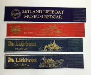 Leder Lesezeichen Rettungsboote wählen Sie Ihr Lesezeichen inkl. Tyne Class, "Brede" Klasse - Bild 1 von 18