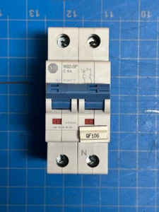 ABB 230V 50/60Hz 15kA Ser D Leitungsschutzschalter 1492-SPM1C060-N - Bild 1 von 2