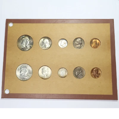 1958 US United States 10 Coin Set #46788C - Image 1 of 2