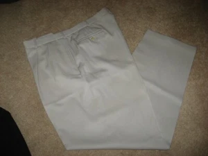 Pantalone elegante uomo Bone LANDS END foderato lana 40 x 35 - Foto 1 di 1