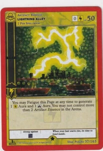 METAZOO NIGHTFALL 1ST EDITION - GOLD - LIGHTNING ALLEY 37/163 HOLO NM - Picture 1 of 1