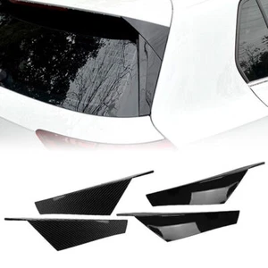 2x Rear Window Spoiler Side Wing Trim For Volkswagen VW Golf 8 MK8 2020-2021 - Picture 1 of 12