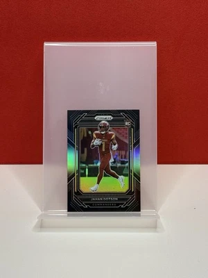 2022 Panini Chronicles - Prizm Black Jahan Dotson #PB-15 Silver (RC) - Image 1 of 2