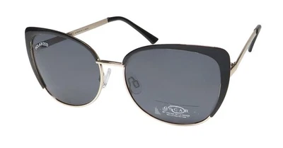 NUEVO OSCAR DE LA RENTA OSCAR 3077 GAFAS DE SOL OJO DE GATO MUJER BORDE COMPLETO METAL Y Foto 1 de 4