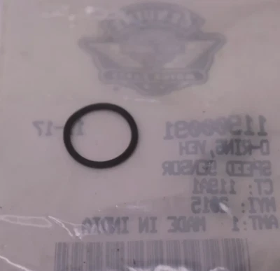 07-2024 Harley-Davidson OEM Speed Sensor O-Ring Seal 11900091 - Image 1 of 4