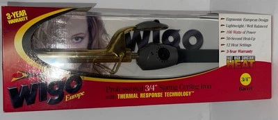 WIGO Professional 3/4" Spring Curling Iron  Thermal Response Technology WG5204 - Image 1 of 4