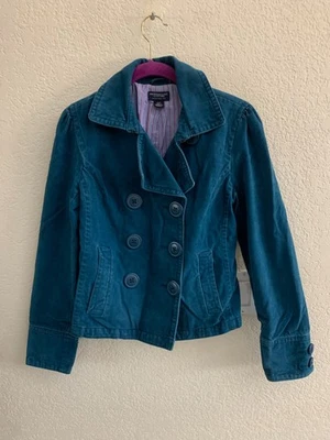 American Eagle Outfitters Sea Blue Jacket Size S - Image 1 of 4