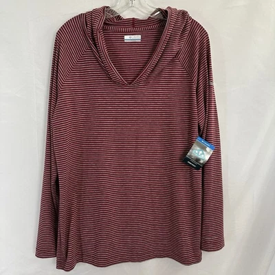 Pullover deportivo con capucha Columbia L/S Top talla XL Omni Wick nuevo con etiquetas Foto 1 de 4