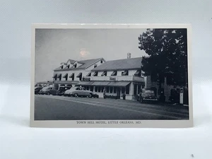 TOWN HILL HOTEL, LITTLE ORLEANS, MD KAISER E ALTRE AUTO ANNI '40 - Foto 1 di 2