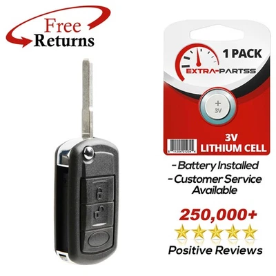 For 2005 2006 2007 2008 2009 2010 Land Rover Range Rover Remote Flip Key Fob — 第 1/4 张图片