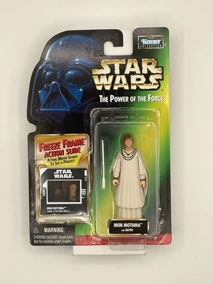 Star Wars POTF 2 Mon Mothma con Freeze Frame Slide - Nuevo Foto 1 de 3