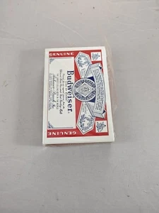 Carte da gioco Budweiser vintage sigillate dal re delle birre poker Sheepshead - Foto 1 di 6