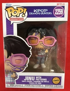 Funko Pop! Kpop Demon Hunters Jinu RARE WITH PATTERN #2259 IN HAND Chase - Bild 1 von 5